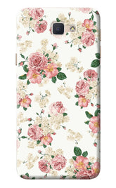 Flowers Samsung J7 Prime Back Cover
